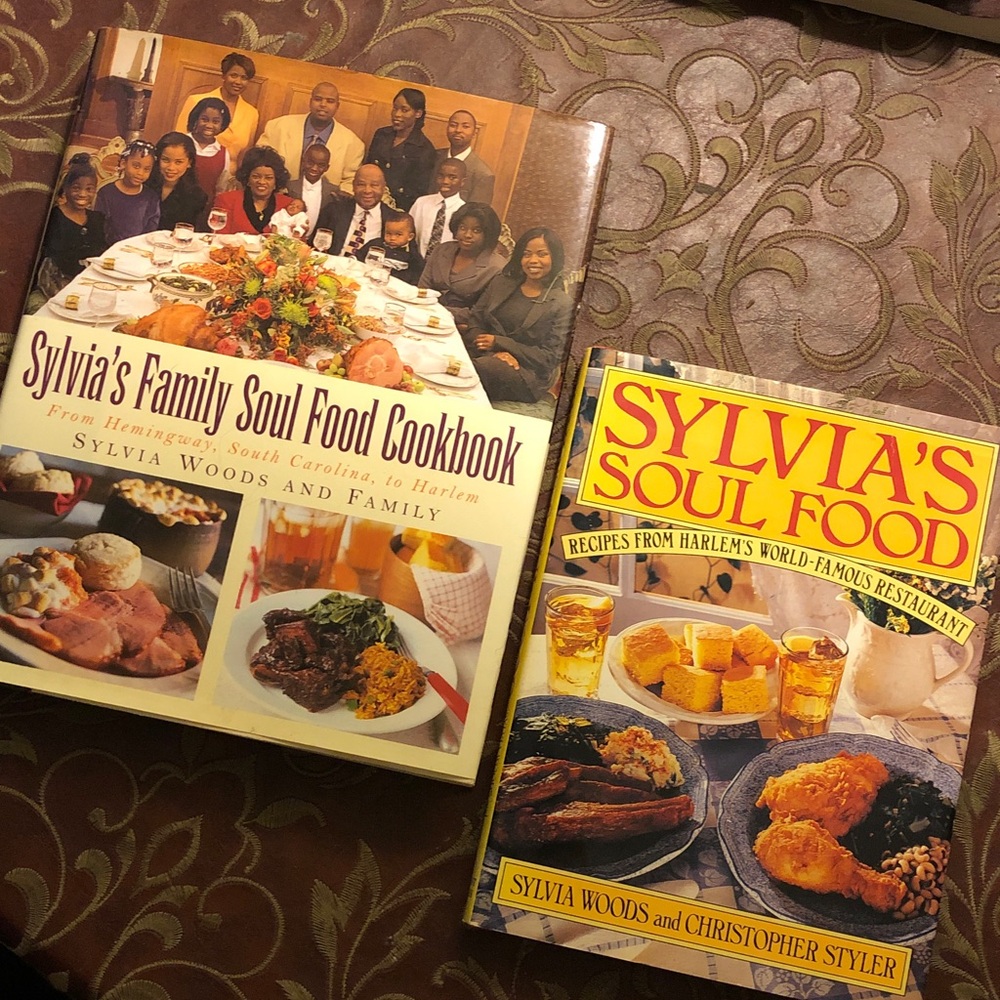 Sylvia’s soul food cookbooks first editions